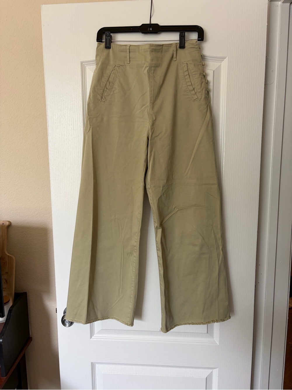 ZARA - Wide-Leg Cropped Pants